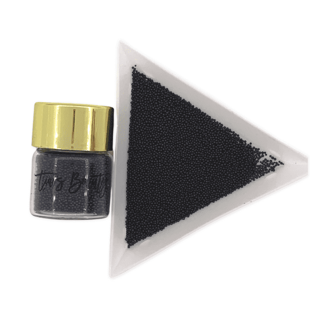 Bullion Beads - Black