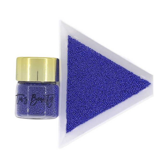 Bullion Beads - Blue