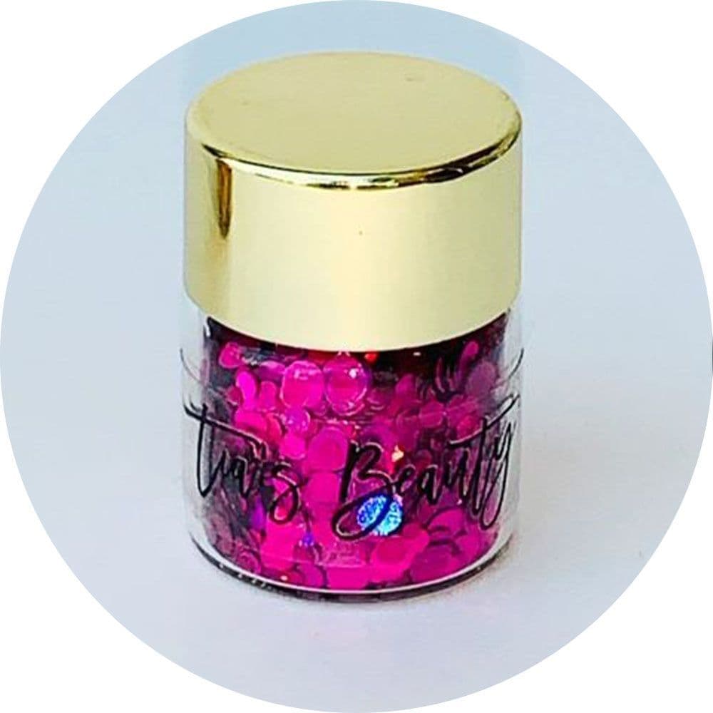Mixed Round Dots - Magenta