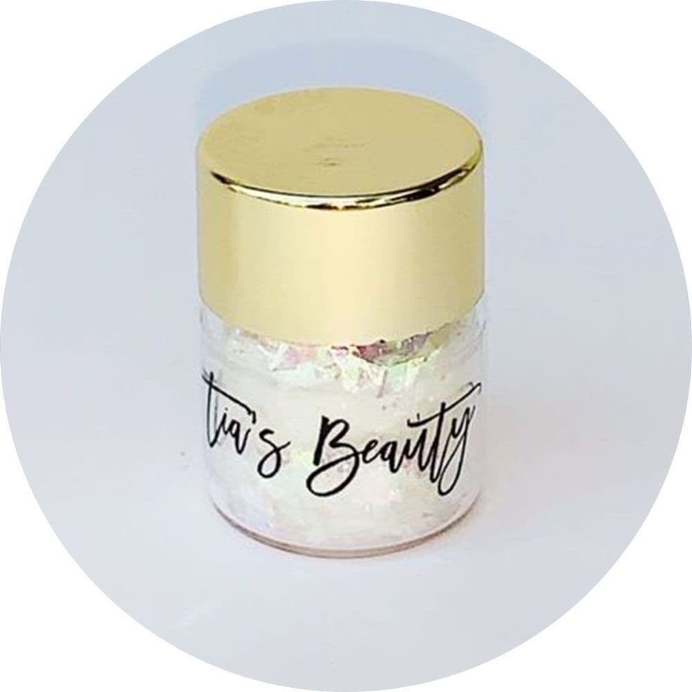 Mylar Ice - White Irridescent