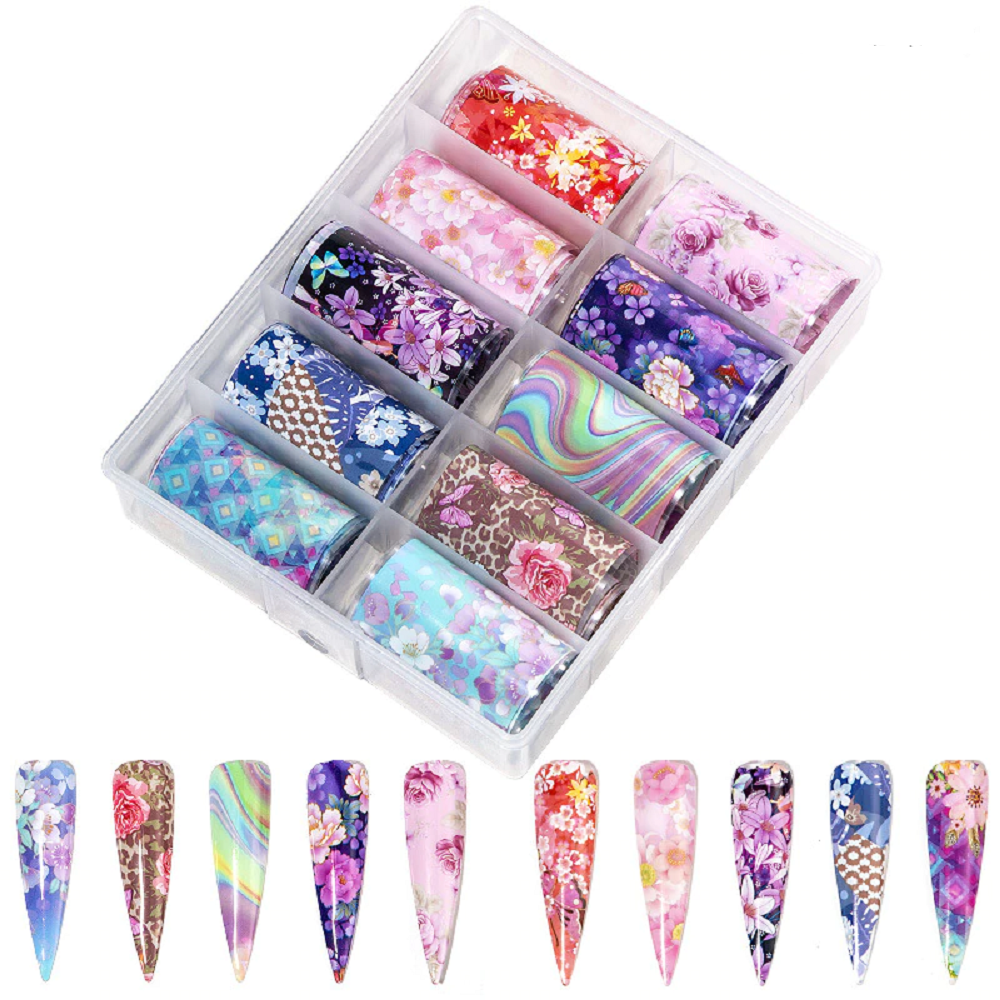 NAIL ART FOIL PATTERN - box 9