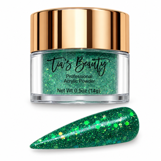 Glitter Acrylic Nail Powder – Aquatic