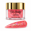 Glitter Acrylic Nail Powder – Coral Bay