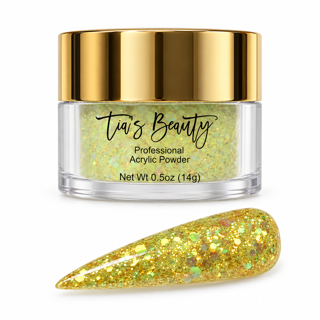 Glitter Acrylic Nail Powder – Demure
