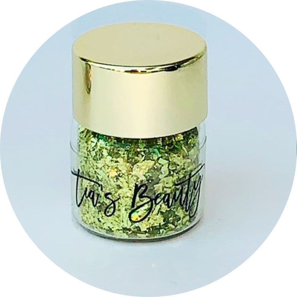 Glitter Shards - Lime