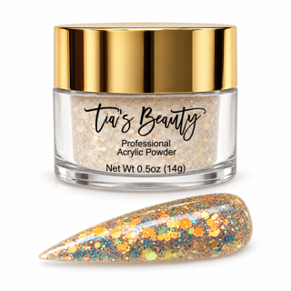 Glitter Acrylic Nail Powder – Luxe
