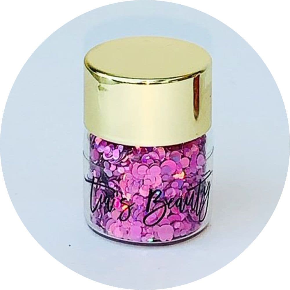 Mixed Round Dots - Pink