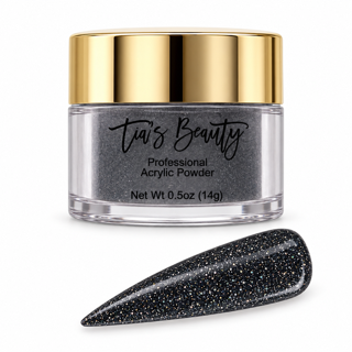 Glitter Acrylic Nail Powder – Night Sky