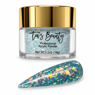 Glitter Acrylic Nail Powder – Opal Dream
