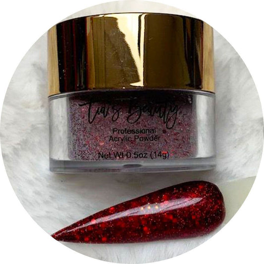 Ruby Slippers - Glitter Acrylic