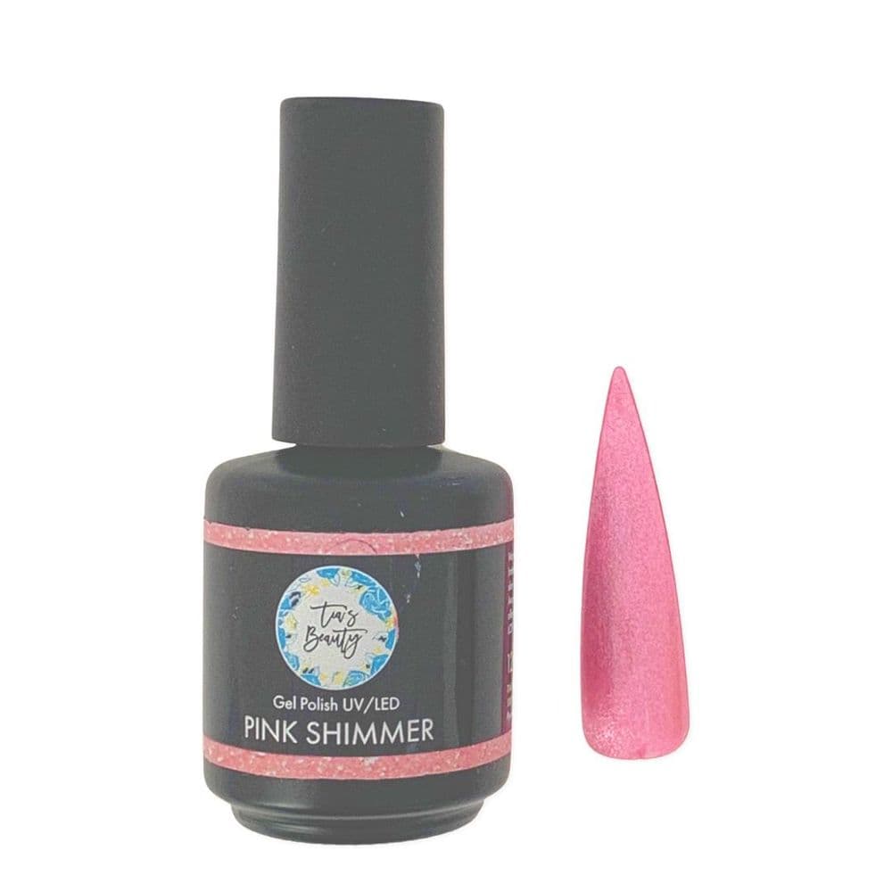 UV/LED Gel Polish - Pink Shimmer