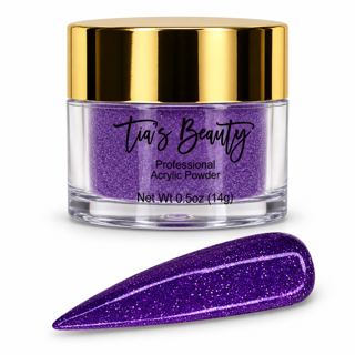 Glitter Acrylic Nail Powder – Vivacious Violet